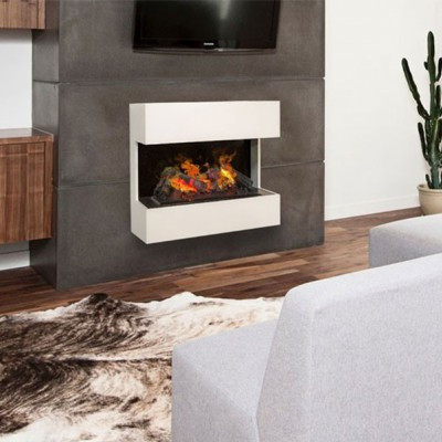 Wandkamin wasserführend