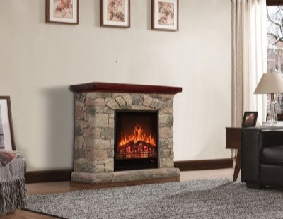 El pejs formet som kamin