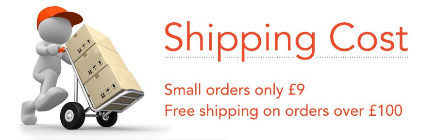 El envio es gratuito si su pedido es de 100€ o más!