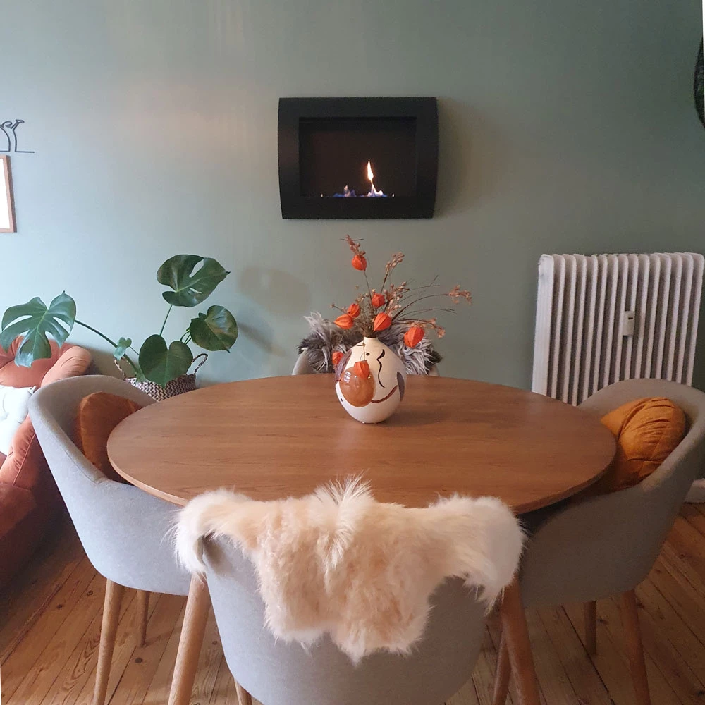 Ocean væghængt biopejs - sort Ocean væghængt biopejs - sort