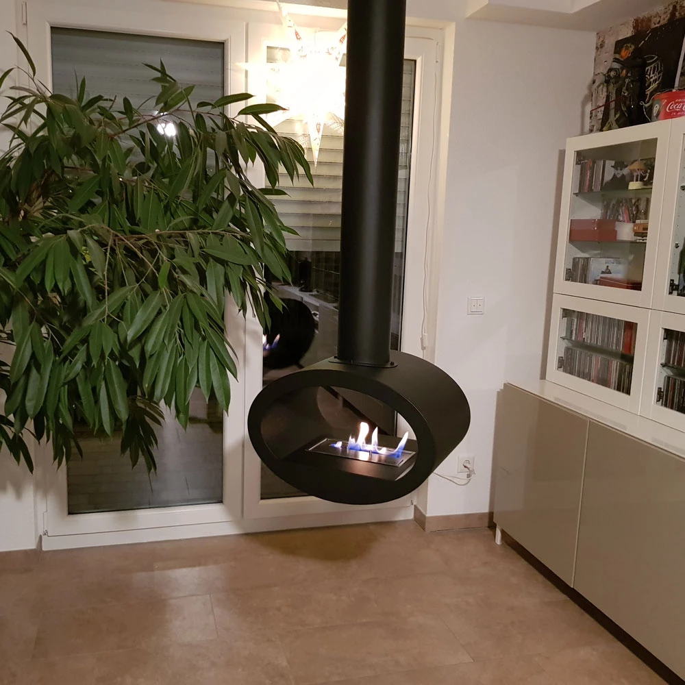 Sort Toronto lofthængt biopejs Toronto 2-sidet lofthængt biopejs i sort