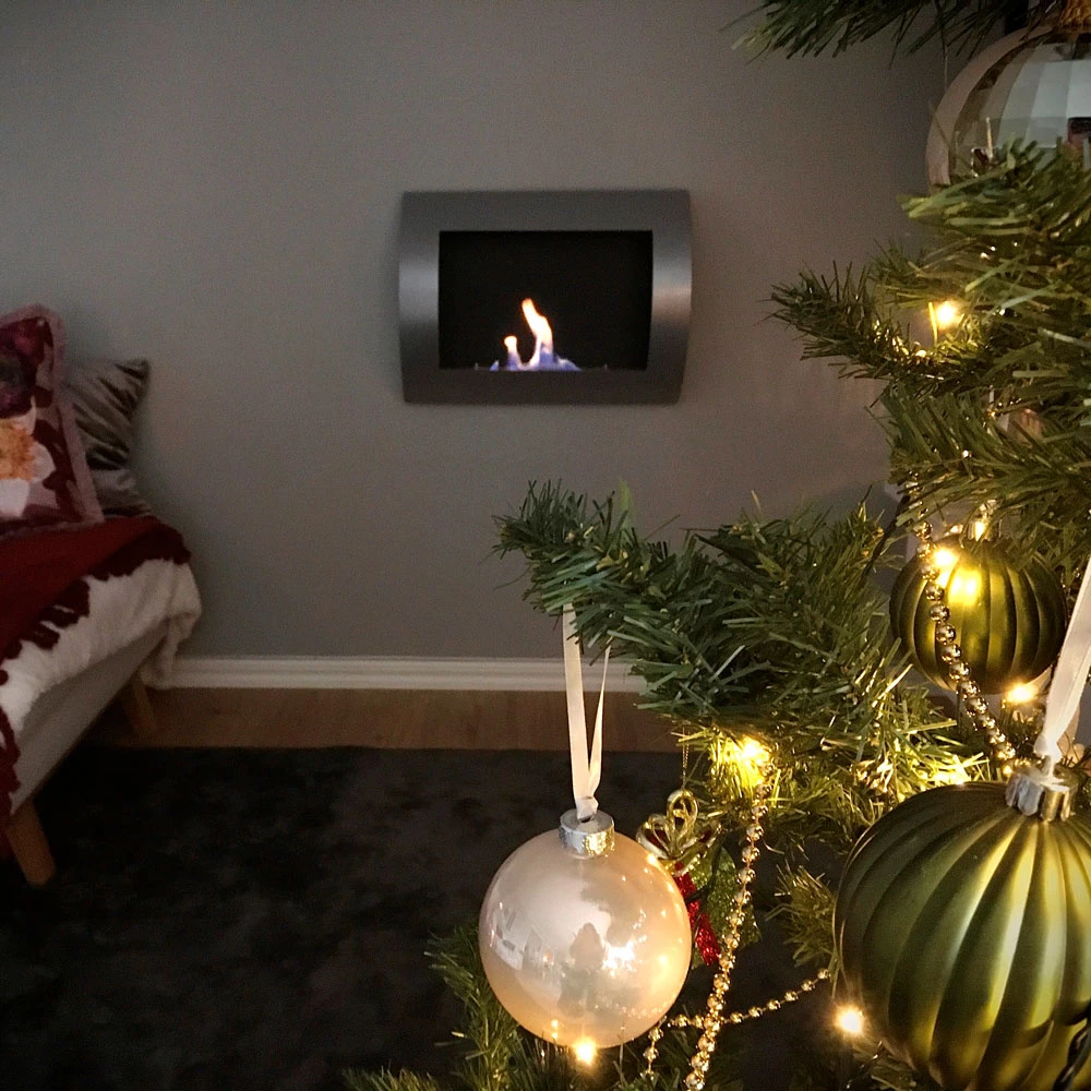 Grå væghængt Ocean biopejs i grå Grå væghængt Ocean biopejs i grå