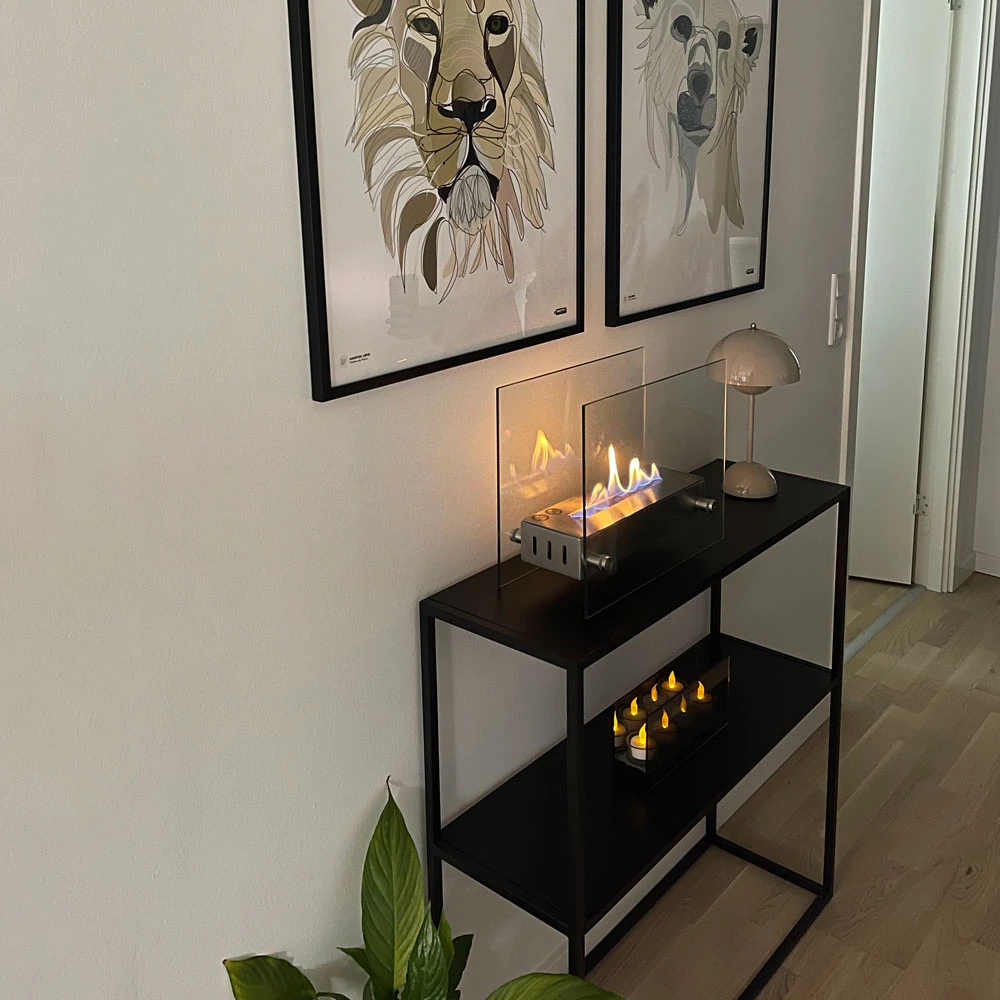 Bord biopejs med glassider Bord biopejs med glassider