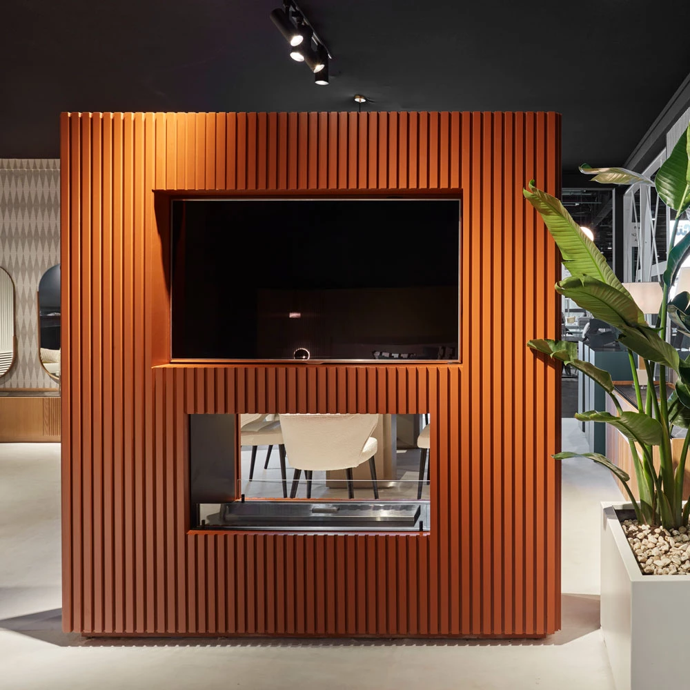 Foco Two 1000 indbygningsbiopejs Foco Two 1000 indbygningsbiopejs