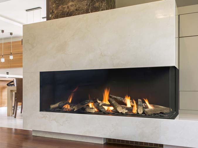 Indendørs 2 sidet gaspejs