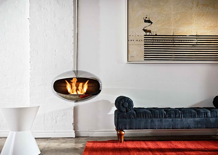 Cocoon Aeris Poleret Stål Lofthængt Biopejs