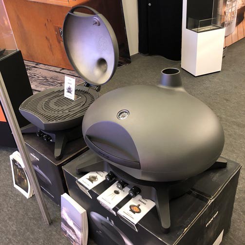 morsø gasgrill på messe