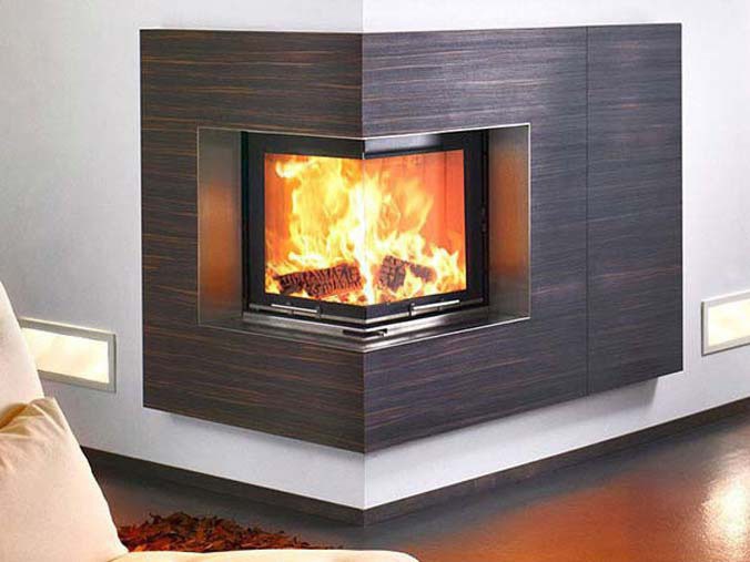 Salamandra Built-in wood stove