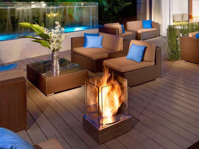 Biopejs til terrassen