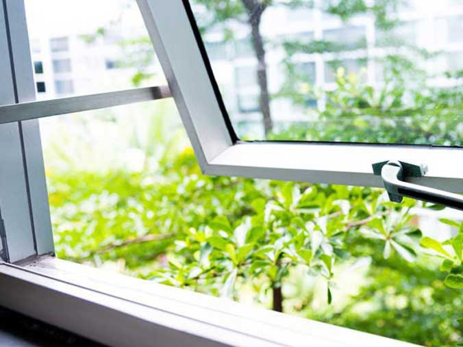 Belüftung von Biokaminen