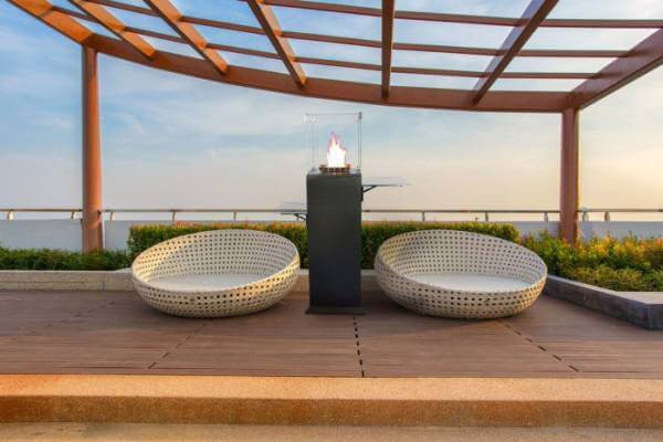 Terrashaard van Muztag voor buiten Muztag gashaard voor buiten