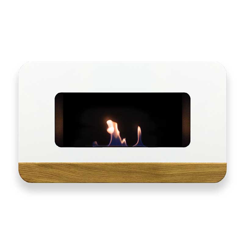 Nordlys Denmark Cora Uno Hvid Væghængt Biopejs