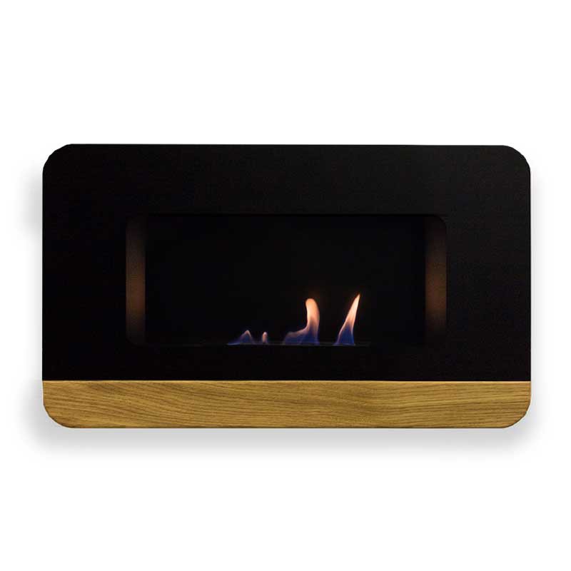 Nordlys Denmark Cora Uno Sort Væghængt Biopejs