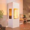 Glow Fire Böll White - OMC 400 | Freestanding Water Vapour Fireplace, White, 54 cm x 145 cm x 44 cm