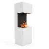 Glow Fire Beethoven - OMC 600 | Freestanding Water Vapour Fireplace, 170 cm x 60 cm x 50 cm