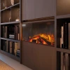 La Nordica Lumen 870 electric fireplace with elegant Italian design and realistic flame effect