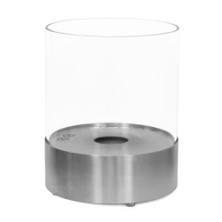 Southwark Biopejs - Cylinderformet ethanolpejs til bord i stål