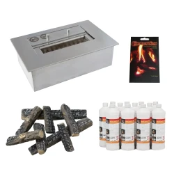 Gör-det-själv-kamin paket