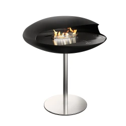 Espoo Floor - Ét-benet fritstående bioethanol pejs fra DecoFlame