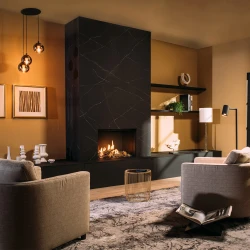 Faber MatriX Hybrid 800/500 I gaspejs i sort design med app- og fjernbetjening