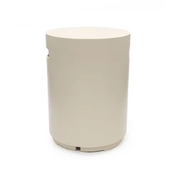 Enclosure rund Oyster Beige – gasflaske skjuler