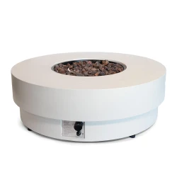 Estate Rund 105 Oyster Beige – rund gaspejs ildbord