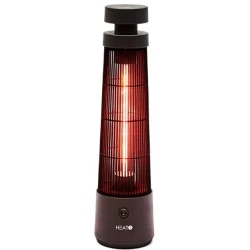 Rund terrassevarmer til under bordet