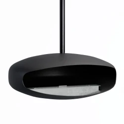 Hein & Haugaard UFO-80 Mega lofthængt biopejs i poleret sort