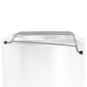 Solo Stove's Yukon fire pit handle in stainless steel