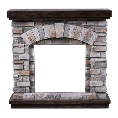 Ask Freestanding Fireplace Surround Without Insert | Shop Online White Ask freestanding polystone fireplace surround without insert