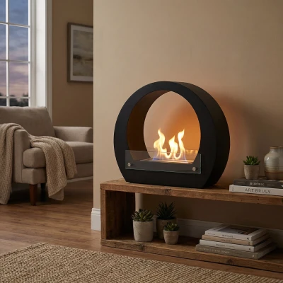 Dallas - gulv biopeis i svart | Biopeiser Shop Svart buet biopeis til gulv