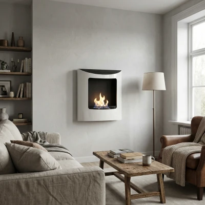 Nordlys Denmark - Retra Trio Retra Trio wall mounted bioethanol fireplace with 3 burners from Nordlys Denmark