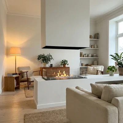 Foco Four 800 - 4-seitiger Bioethanol Einbaukamin