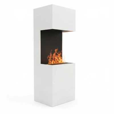 Glow Fire Beethoven - OMC 600 | Fritst&aring;ende vanddamppejs, 170 cm x 60 cm x 50 cm