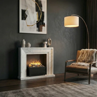 AquaFire Base 40 Logs - Freestanding Opti-myst Fireplace Insert AquaFire Base 40 Logs - Freestanding Opti-myst Fireplace Insert