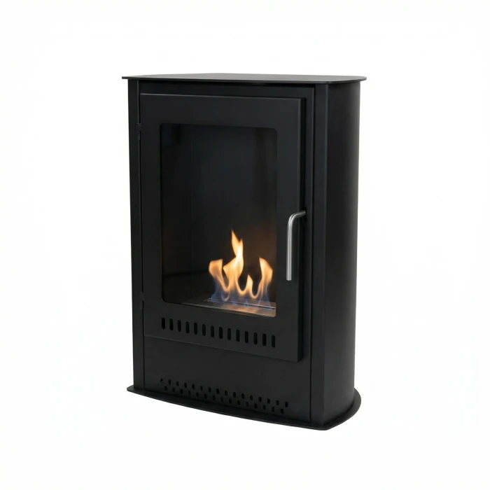 Carson liten etanolkamin - svart Carson liten etanolkamin - svart