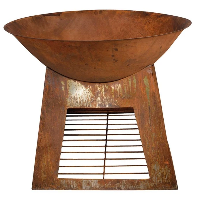 Brasero + rangement bois S