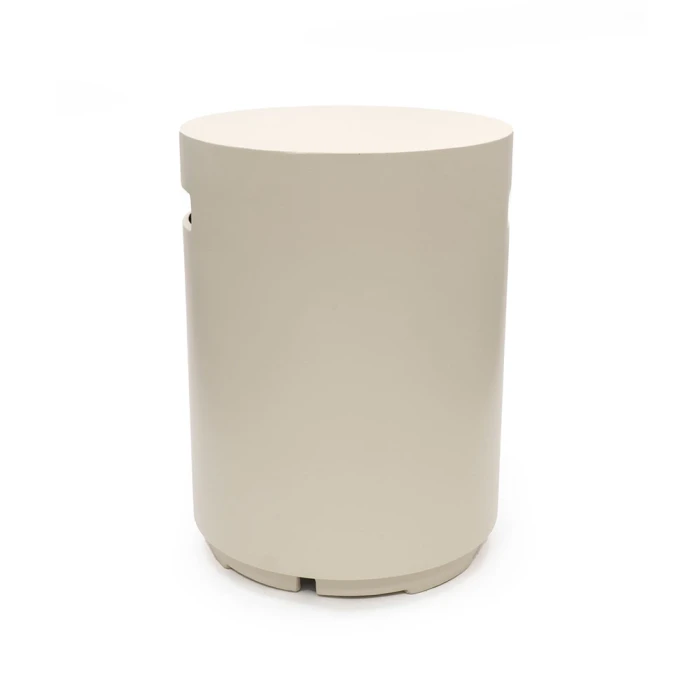 Enclosure Round oyster beige