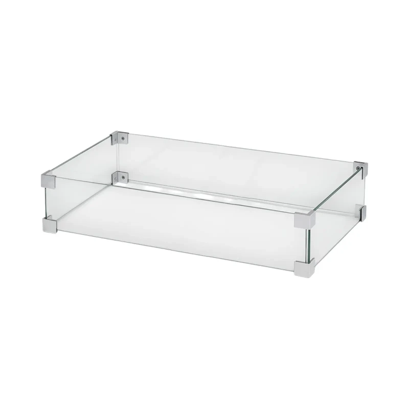 Sikkerhedsglas til rektangul&aelig;r gasbr&aelig;nder