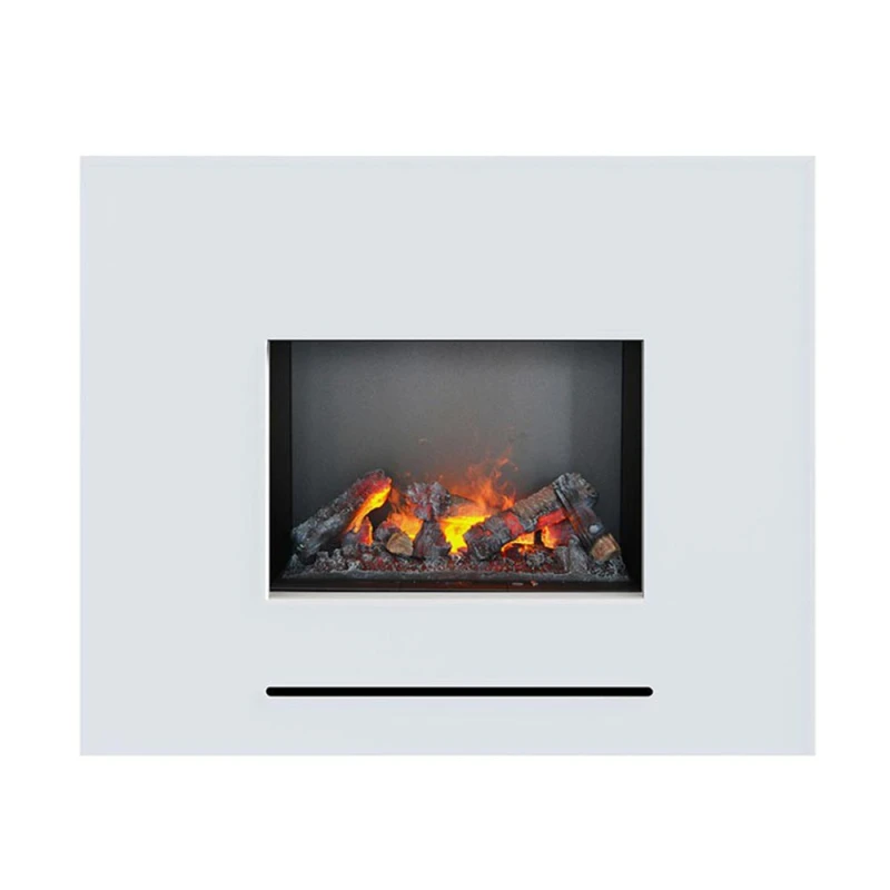 Glow Fire Lessing - Motor 56-600 | Fritst&aring;ende vanddamppejs med varme, 90 cm x 110 cm x 35 cm