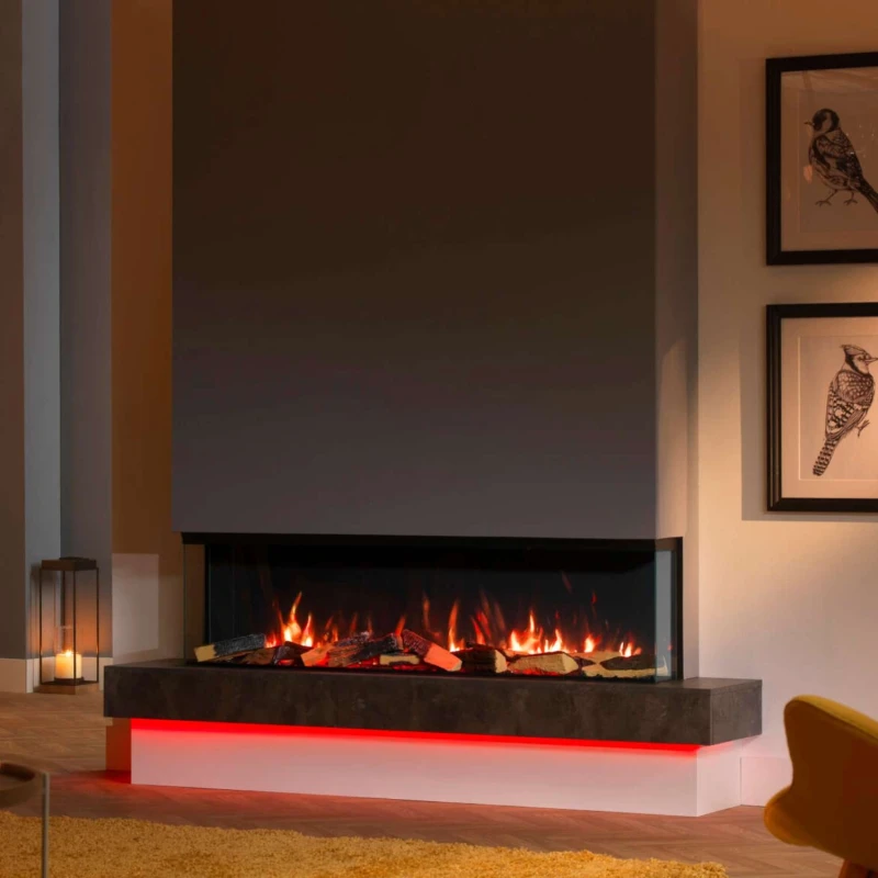 Trimline Solus Ambient Lyskit - 15 Farvetilstande og 3 m LED til Pejs