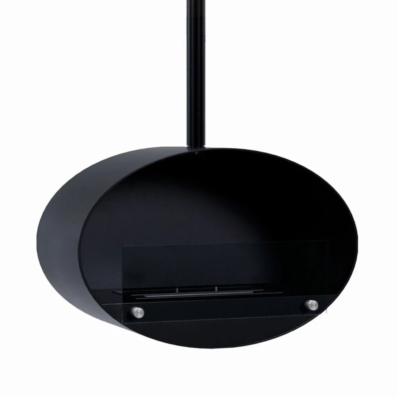 Halifax Sort Oval Lofth&aelig;ngt Biopejs 60 cm