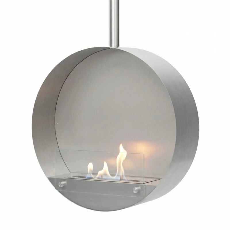 Ottawa st&aring;l rundt lofth&aelig;ngt biopejs 60 cm i diameter