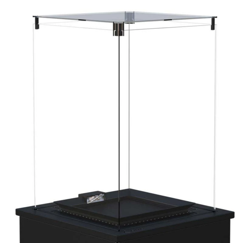 Udendoers gaspejs glas