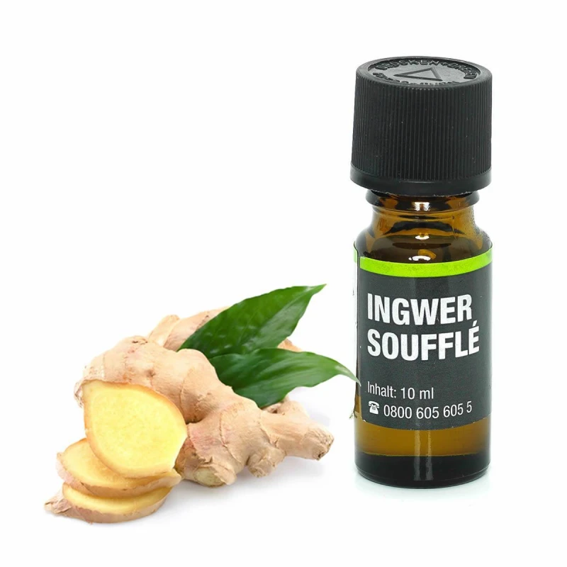 Ingef&aelig;r aroma duftolie til biopejse