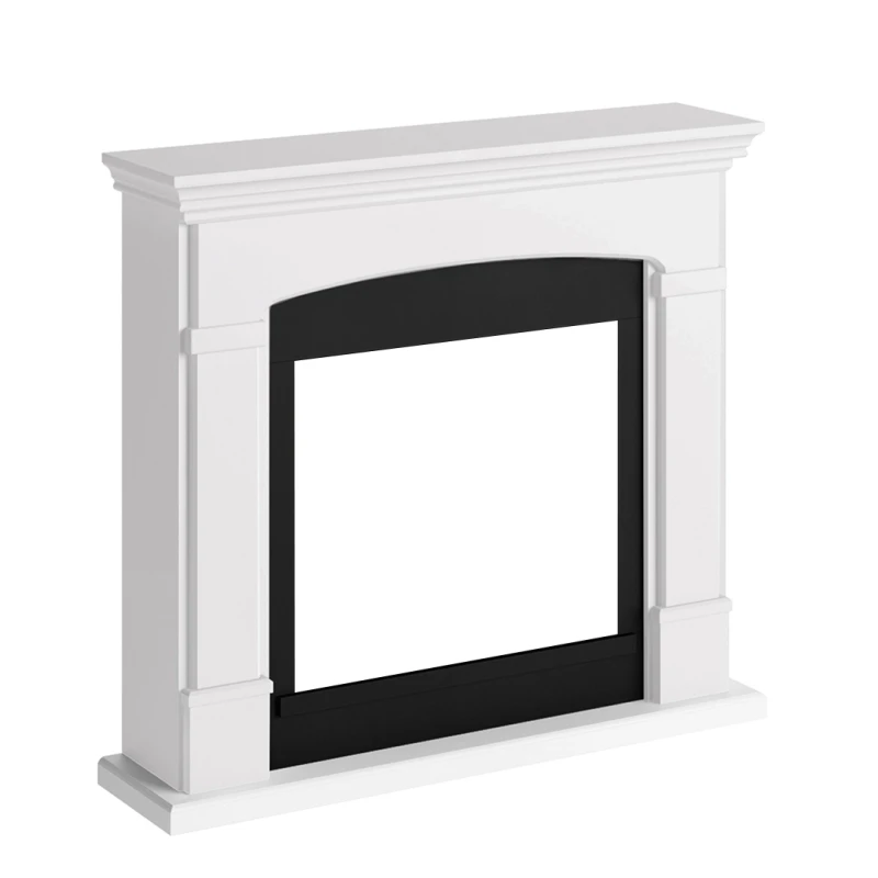 TAGU Helmi Hvid - Fritst&aring;ende pejseramme uden pejseindsats