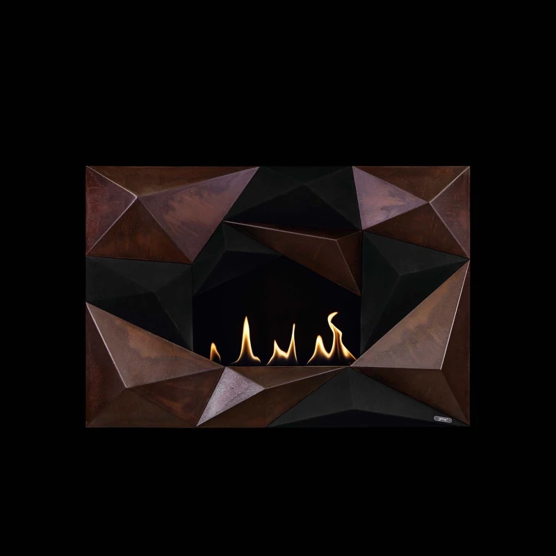 Crystal - Corten Rust GlammFire