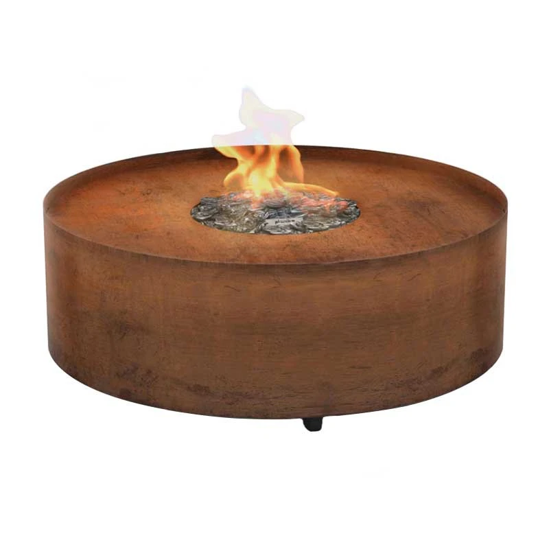 Planika Galio Fire Pit Corten Automatisk udend&oslash;rs gaspejs