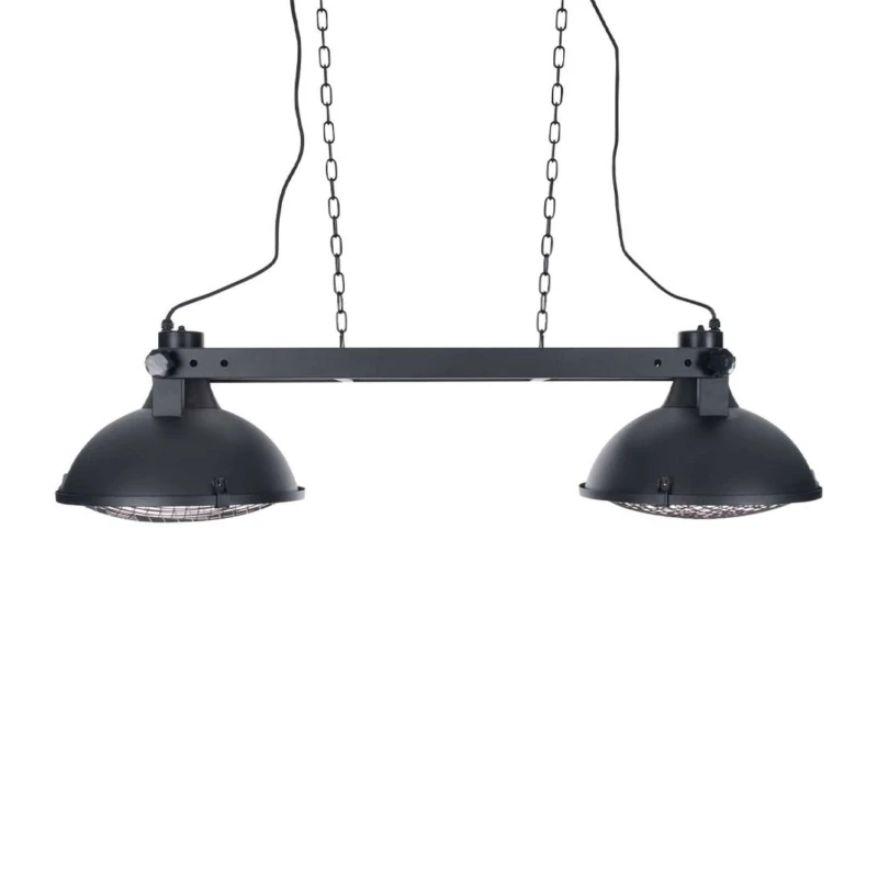 Sunred Indus II Double 3000W sort oph&aelig;ngt terrassevarmer