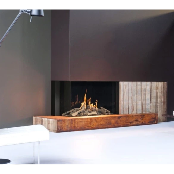 Matrix 1050/650 II fra Faber - indbygget gaspejs med sort finish